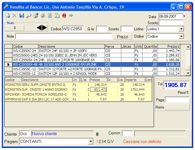 Statistiche avanzate